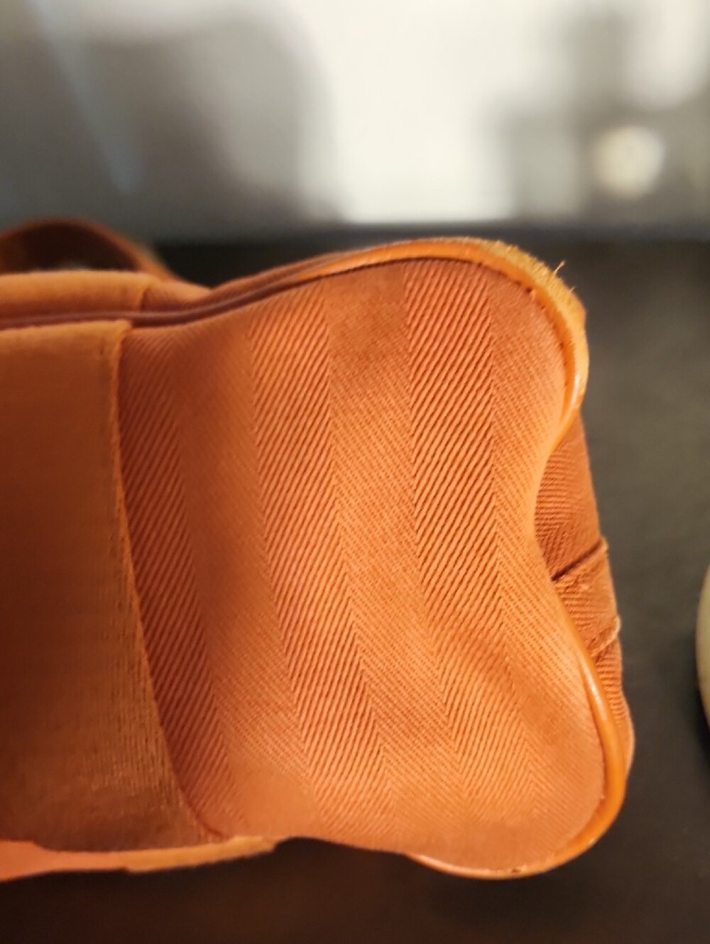 Hermes VALPARAISO Canvas & Leather Top-Handle Shoulder Bag - Picture 8 of 16